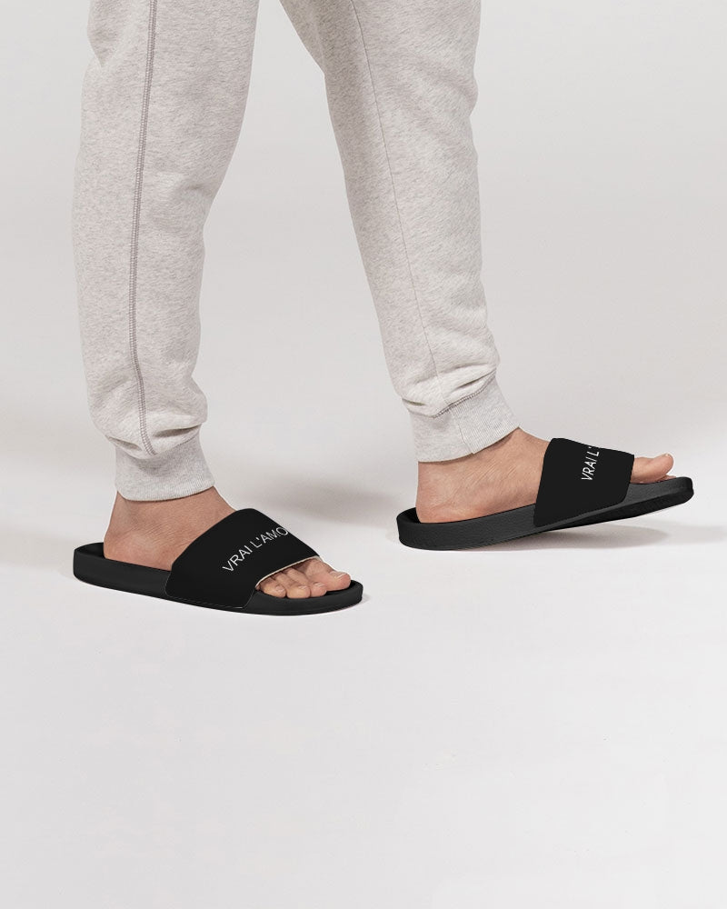 Midnight Black Men's Slide Sandal