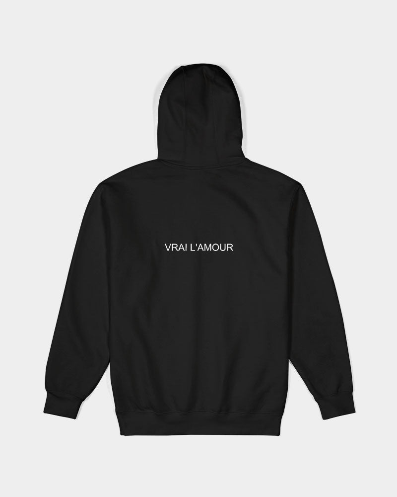 Black Unisex Premium Pullover Hoodie | Lane Seven