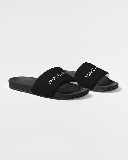 Midnight Black Men's Slide Sandal