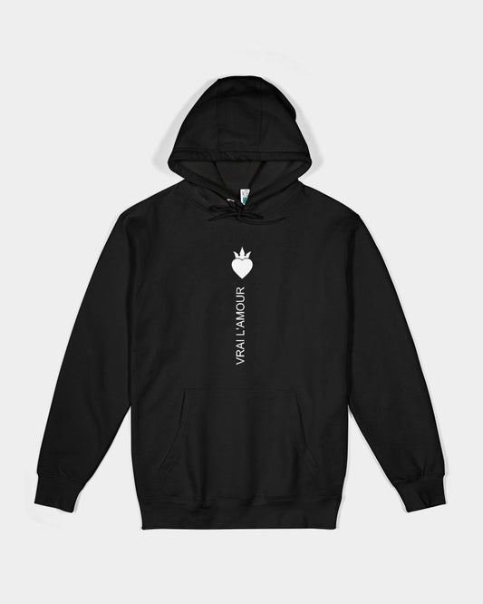 Black Unisex Premium Pullover Hoodie | Lane Seven