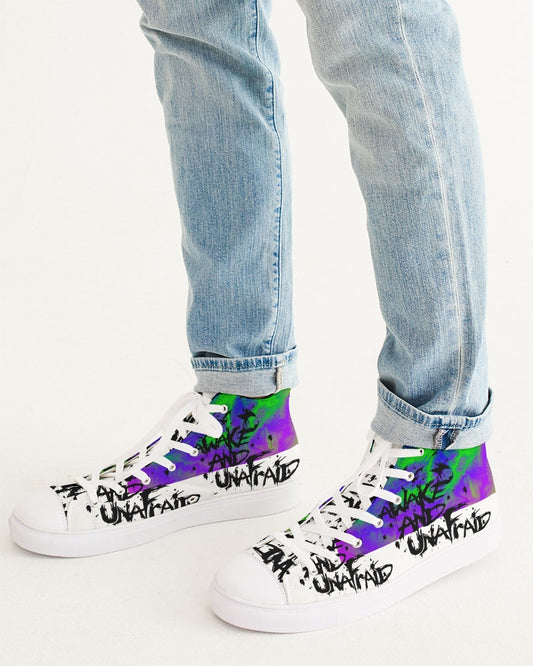 Comics Men's Hightop Canvas Shoe