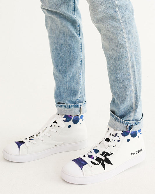 Big Drip Men's Hightop Canvas Shoe