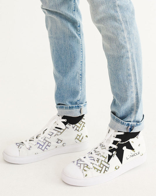 Adventures Men's Hightop Canvas Shoe