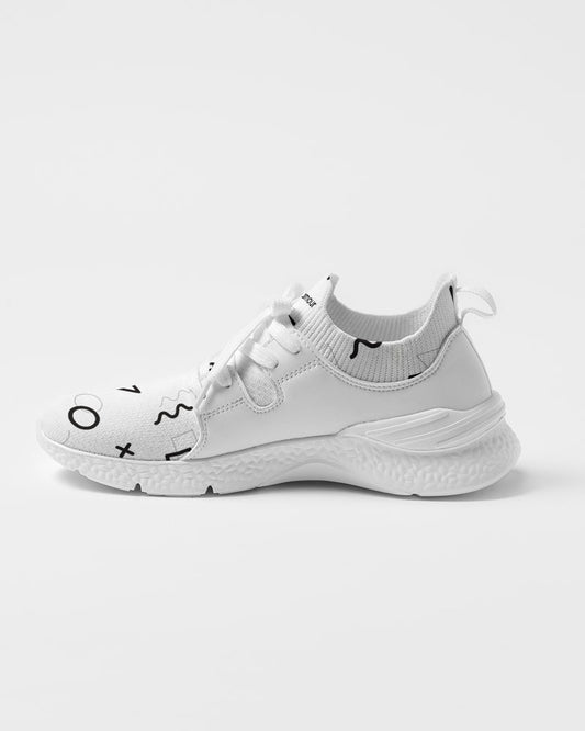 Different Shapes Women's Two-Tone Sneaker