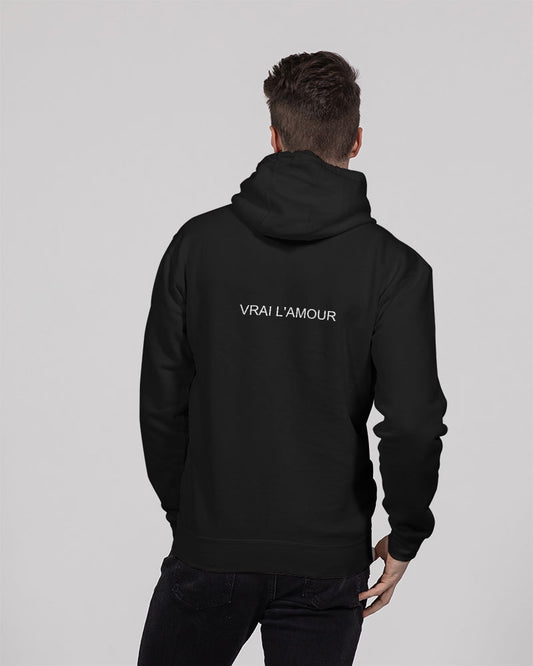 Black Unisex Premium Pullover Hoodie | Lane Seven