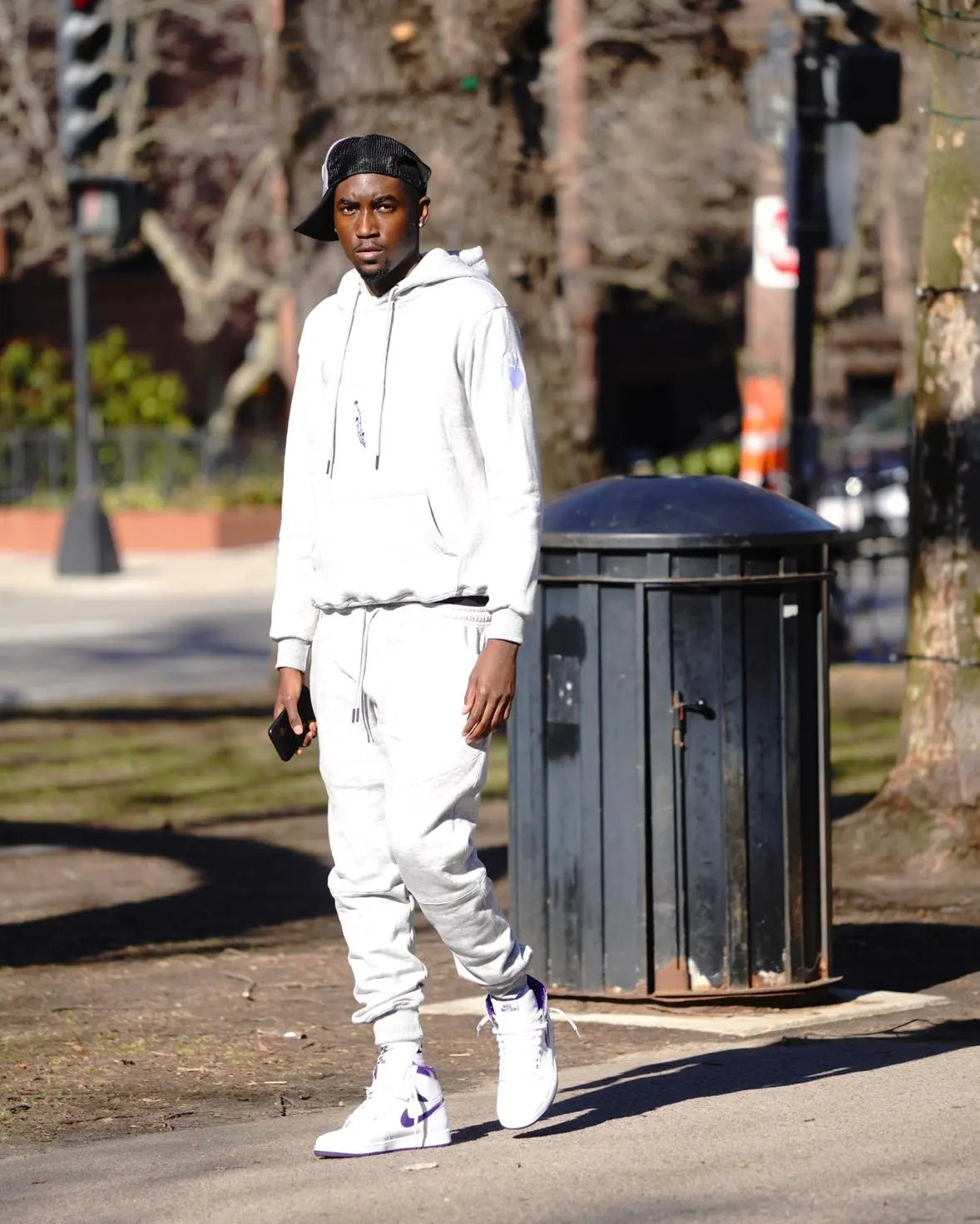 Premium Grey Sweat Suit VRAI L AMOUR